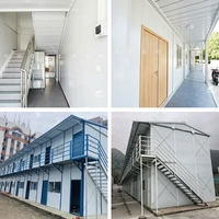 Maison conteneur modulaire préfabriquée de 20 pieds, style minimaliste moderne, pour salon de thé de jardin, démontable et en kit, idéale pour les supermarchés