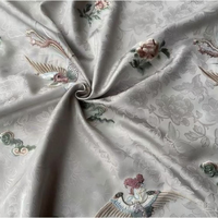 Superbe Tissu Jacquard Écologique à Motif Volant, Plusieurs Couleurs, Haute Qualité, Confort Optimal, pour Vêtements Personnalisés Femme et Enfant