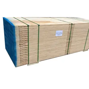 Especificação da placa do scaffold da madeira da pinha lvl