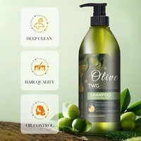 TWG RTS Shampooing et après-shampooing à l'huile d'olive 800 ml, très vendu, rafraîchissant et hydratant, masque capillaire à l'huile d'olive, ensembles de soins capillaires