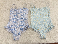 Maillot de bain une pièce pour bébé fille, manches longues, vêtements de plage pour bébé