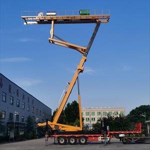 Plateforme de camion hydraulique automotrice sur mesure à rotation 360 degrés pour travaux de toiture en hauteur et structures en acier - Product Image 2