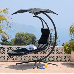 Factory Sale Outdoor Furniture Multi Color Popular Lounge Chair Garden <b>Swing</b> with Cushion Replaceable - Product Image 3