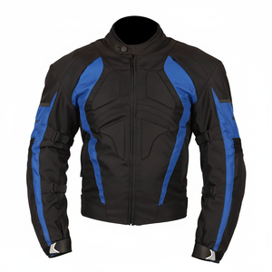 Affordable Cordura Men's Motorbike Racing Jackets Long Sleeves Full Zipper Motorbike Cordura Jacket Motorbike Long Jacket - Product Image 1