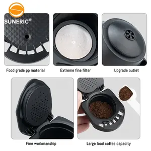 Adaptador de cápsula de café rellenable para máquina de café Dolce Gusto, Compatible con <span class=keywords><strong>Piccolo</strong></span> <span class=keywords><strong>XS</strong></span> y Genio S - Product Image 4