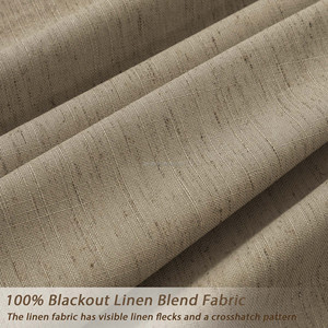 Tende Oscuranti Su Misura di Lusso Fatte a Mano, Novità, Puro Stile Vintage Nero Tinta Unita Plissettate per Casa, Soggiorno, Camera da Letto - Product Image 2