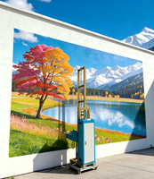 Impresora de Inyección de Tinta UV Híbrida de Alta Definición y Resistente a la Decoloración, Vertical para Pared, para Máquina de Pintar DX5 XP600 DX7 Ricoh, 9600dpi