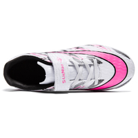 Chaussures de football pour enfants à scratchs en caoutchouc TF, avec sangle auto-agrippante, tige synthétique EVA amortie, vente en gros, usine OEM