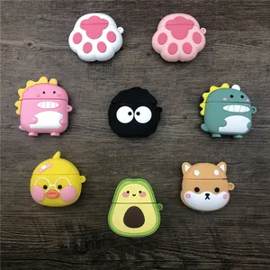 Soft Silicone Case For Airpods 1/2 Earphone Cover Wireless Headphone Free Buds Shell Cute Cartoon Protect Case For Airpods Pro