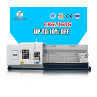 Máquina CNC con Certificación CE, Torno CNC de Alta Resistencia, Controlado por GSK, CK61160G/III, Torno CNC de Bancada Plana