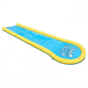 Summer Outdoor Hochwertige aufblasbare aufblasbare Wasser rutsche für Kinder und Erwachsene Double Water slide Splash Toys