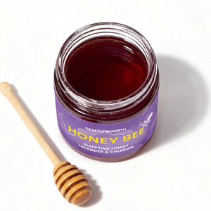 Lifeworth Alami Penenang Tidur & Pereda Stres, Dukungan Tidur Premium Madu Jahe dengan Dukungan Imunitas untuk Dewasa - Product Image 2