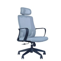 Chaise de bureau ergonomique JOHOOFURNITURE avec appui-tête, fabrication chinoise, Ofis Koltugu pour salle de conférence, coussin épais confortable