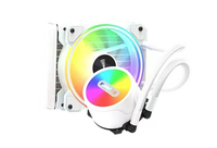 Ventilateur de refroidissement à eau RGB pour boîtier d'ordinateur DIY avec affichage de la température