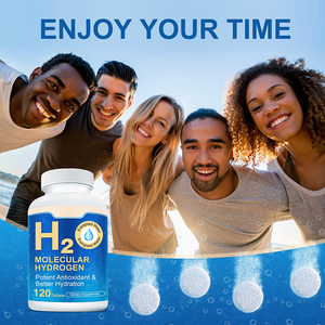 免疫サポート用 OEM プライベートラベル 速溶性 高濃度 分子状水素 H2 タブレット - Product Image 6