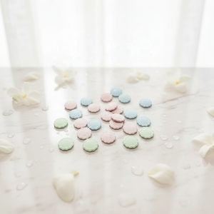 Tablettes effervescentes <span class=keywords><strong>pour</strong></span> bain personnalisables, élégantes, luxueuses, biologiques, véganes, à base d'extraits végétaux, non toxiques, avec 5 à 15 % d'ingrédients actifs, <span class=keywords><strong>pour</strong></span> salon de beauté - Product Image 1
