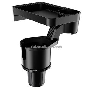 Porte-gobelet multifonctionnel 360 pour voiture, porte-gobelet en silicone, table, plateau alimentaire pour voiture - Product Image 1