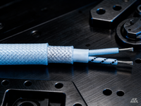 Fil et câble thermocouple plat KX-GTG-G avec conducteurs Ni-Cr/Ni-Si et gaine en fibre de verre enduite de résine de silicone