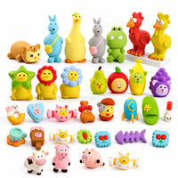 Natuurrubber piepende puppy speelgoed dieren fruit bloemen hondenspeelgoed collectie