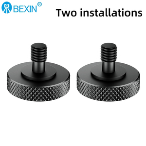 Adaptateur à vis manuel en alliage d'aluminium BEXIN, vente en gros, vis de conversion 1/4 mâle vers 1/4 femelle, vis à rotule pour appareil photo - Product Image 5