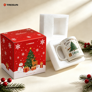 Tazas Personalizadas a Precio de Fábrica, Tazas Navideñas Coloridas para Impresión, Taza de Café de Cerámica Blanca de Sublimación de Alta Calidad de 11 oz - Product Image 3