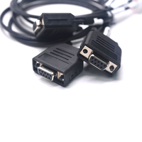Câble Série RS232 DB9 pour Harnais de Câblage Automobile avec Multiples Bornes Étiquetées pour Programmation PLC, Contrôle Industriel et Capteurs