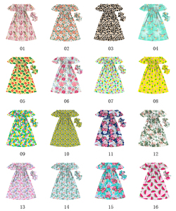 Vestidos de Fiesta para Niñas con Estampado de Flamencos, Vestidos Largos de Verano para Niñas, Vestidos Largos de Boutique para Niñas de 2 a 12 Años - Product Image 6