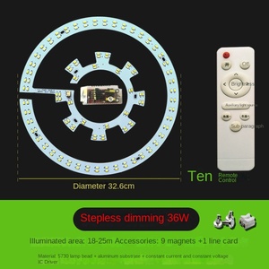 โมดูล LED COB 4W 3500K วอร์มไวท์ AC 85-265V อายุการใช้งาน 50000 ชั่วโมง รับประกัน 3 ปี CRI 90 5000 ลูเมน ปรับความสว่างได้ รูปทรงกลม - Product Image 6