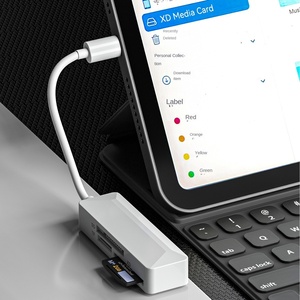 High-Speed All-In-One Xdsdtf <span class=keywords><strong>Usb</strong></span> Converter Private Model Drie-In-Één Mobiele Telefoon Otg Kaartlezer Type-C Extern - Product Image 4