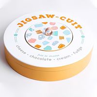 Boîte cadeau de luxe pour macarons, tube rond en carton rigide, pelliculage brillant, gaufrage, emballage personnalisable