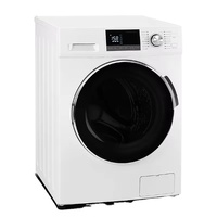 Lavadora-Secadora Doméstica de 24'' de Ancho, 2.7 Pies Cúbicos, 12 kg, Certificación UL DOE, Pantalla Digital, Modelo DWF-12A14LBMU