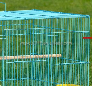 2024 Cage à oiseaux en fer intensifiée et épaissie pour cages à lapins dans les élevages, cages à lapins pour animaux de compagnie, cages à lapins villa extra larges - Product Image 6
