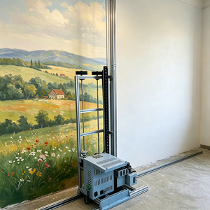 Impresora UV de Gran Formato para Paredes y Pisos de Vidrio, con 2.4m de Altura y Ancho Ilimitado, para Murales y Azulejos de Puerta - Product Image 5