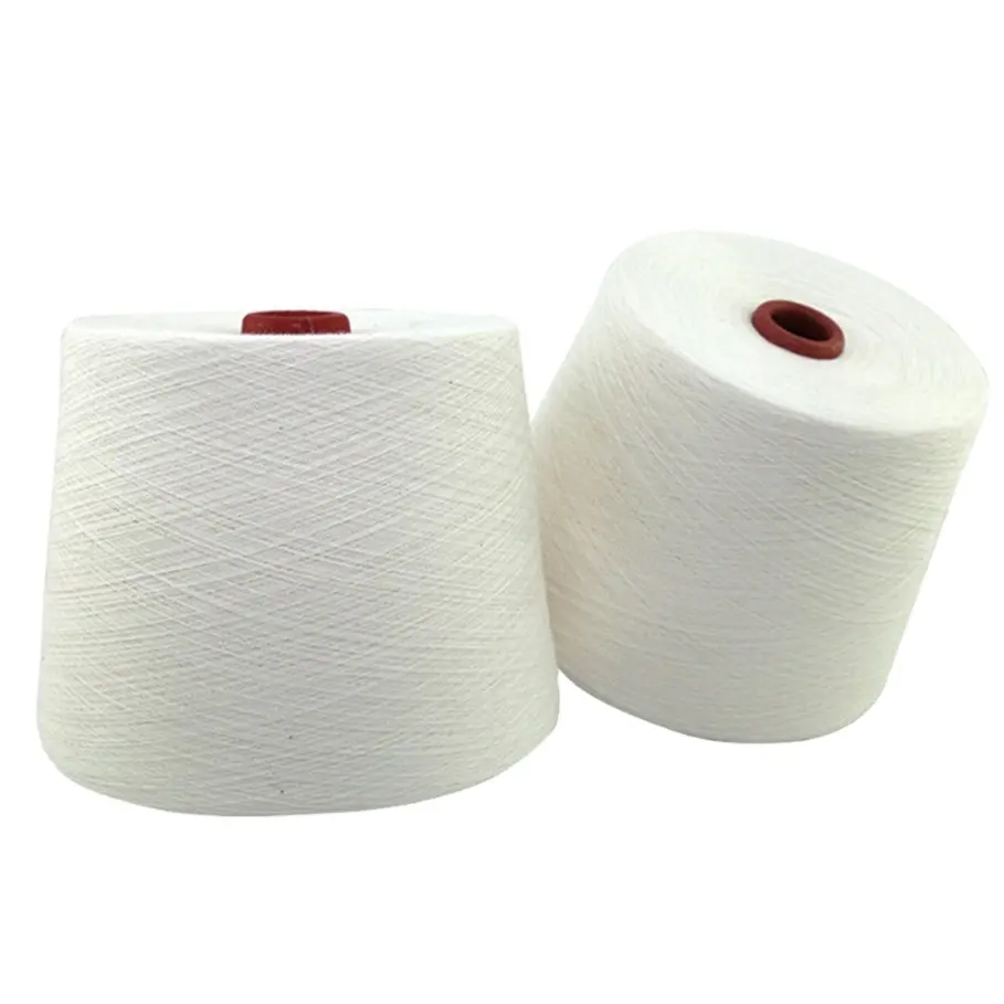 Ne 80s 100% Combed Compact Cotton Yarn For Knitting And Weaving