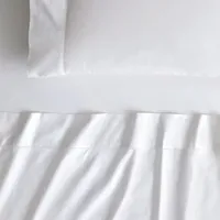Draps de lit blancs modernes en coton respirant et écologique de qualité supérieure pour usage hôtelier, adaptés à toutes les saisons