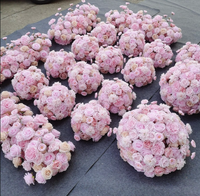 Offre Spéciale – Grandes Boules de Fleurs Artificielles Blanches en Soie pour Centres de Table de Mariage, Arrangements Floraux de 30cm, 40cm, 50cm