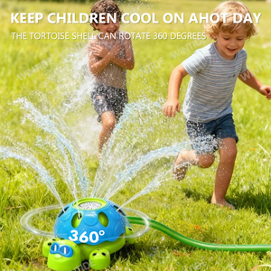 Máquina de Burbujas Automática 2 en 1 WANNA BUBBLES, Lanzador de Agua y Burbujas con Forma de Tortuga, de Plástico, para Niños, Uso en Exteriores - Product Image 3