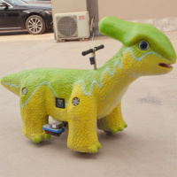 Équipements de parc d'attractions, manège animatronique, scooter dinosaure, dinosaure animatronique électrique, voiture pour enfants