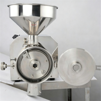 Broyeur Électrique Commercial Multifonctionnel 3W en Acier au Carbone, Nouveau Moulin Colloïdal pour Matériaux Agricoles et Snacks, Y Compris le Maïs
