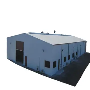 Hot selling steel industrial building warehouse metal building shop with metal frame garage kits beam