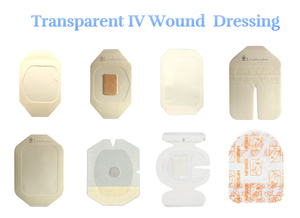 Vendaje de fijación de cánula IV autoadhesivo transparente impermeable Vendajes para heridas autoadhesivos - Product Image 6