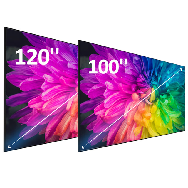 100 120 Inch Smart TV Multi-System Android Google WebOS Vidaa Hotel OS 4K LED LCD QLED OLED Panel for OEM ODM Project Orders