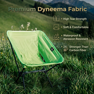 Silla de Camping Plegable Areffa, Minimalista, de Fibra de Carbono Dyneema, Ligera y Portátil - Product Image 5