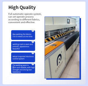 Nouvelle machine à souder PVC EISENKO 220V 6m 8KW pour stores à enroulement à fermeture éclair, taille personnalisable, prix usine, vente chaude, certifiée CE - Product Image 4