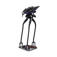 Funbuild - Juego de Bloques de Construcción de Robots Mecánicos de Múltiples Patas, Estilo Extraterrestre, Ciencia Ficción