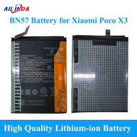 Baterai Lithium-ion Pengganti Ilinda 5160mAh BN57 untuk Xiaomi Poco X3 Poco X3 Pro Baterai Berkualitas Tinggi