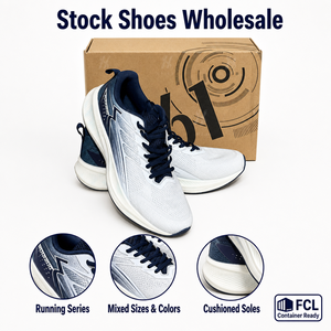 Chaussures à enfiler unisexes d'occasion mixtes avec semelle Vibram, en PU confortable et de qualité, pour Zapatos Americanos Por Mayor - Product Image 1