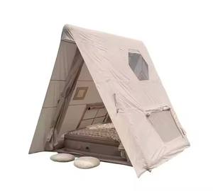 Carpa de Camping Triangular Inflable de PVC Resistente a los Rayos UV y a la Lluvia de 4m² para Exteriores - Product Image 1