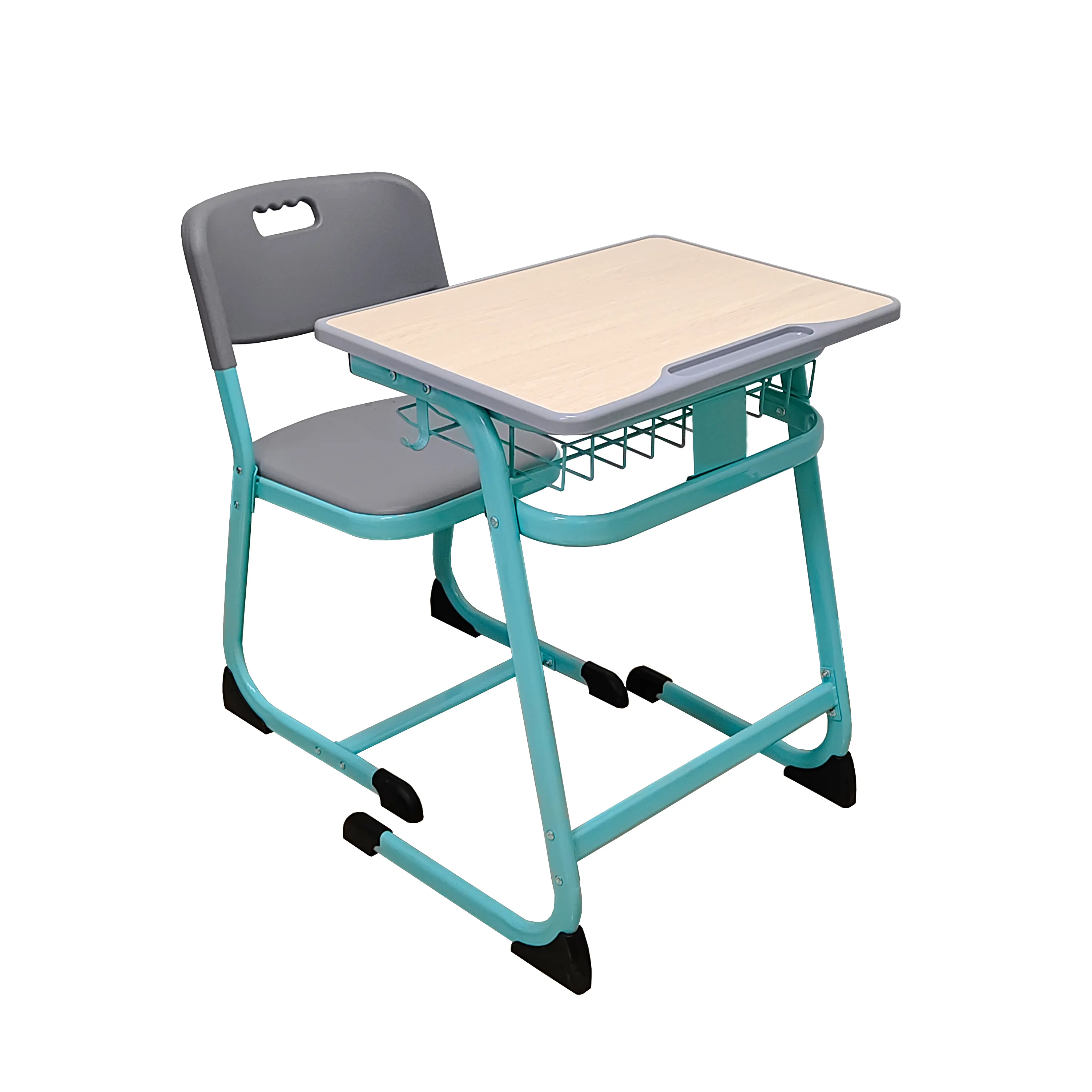בית ספר באיכות גבוהה ריהוט יחיד MDF קריאת שולחן כיסאות בית ספר שולחן וכיסאות סטים