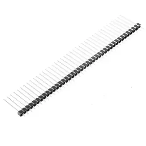 2.54mm Pitch 40-Pin Single Row Straight Connector Pin Header Strip 40pins